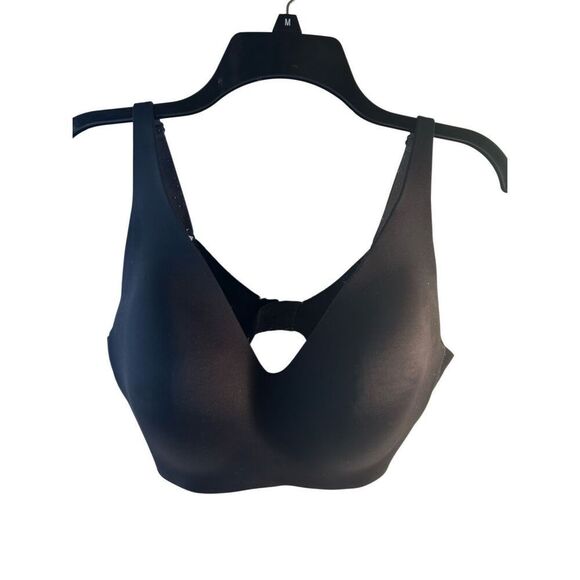 Wacoal no wire bra #856326 Large D/DD Black - Picture 1 of 4